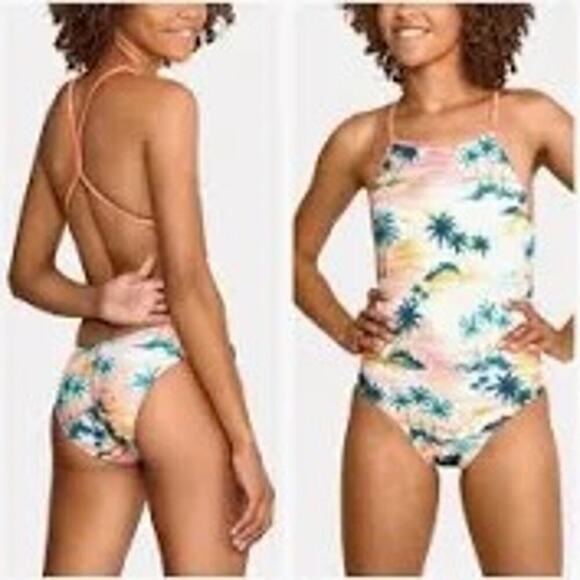 NWT Girls / Womens Printed The One 830 One-Piece Swimsuit, Size 24/00, Tropical - Picture 1 of 10